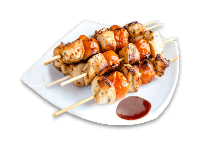 6 BROCHETTES BBQ