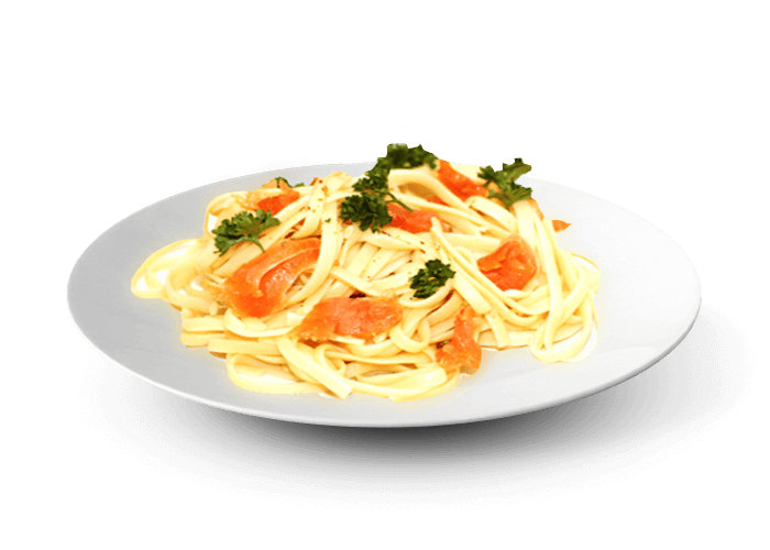 TAGLIATELLES SALMONE