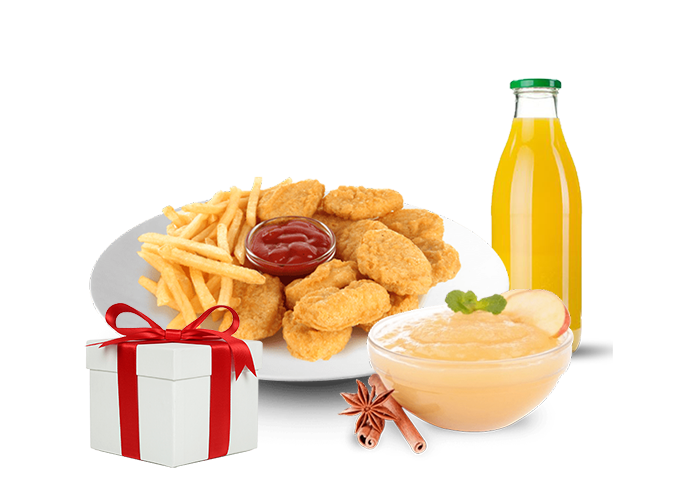 MENU BAMBINO NUGGETS